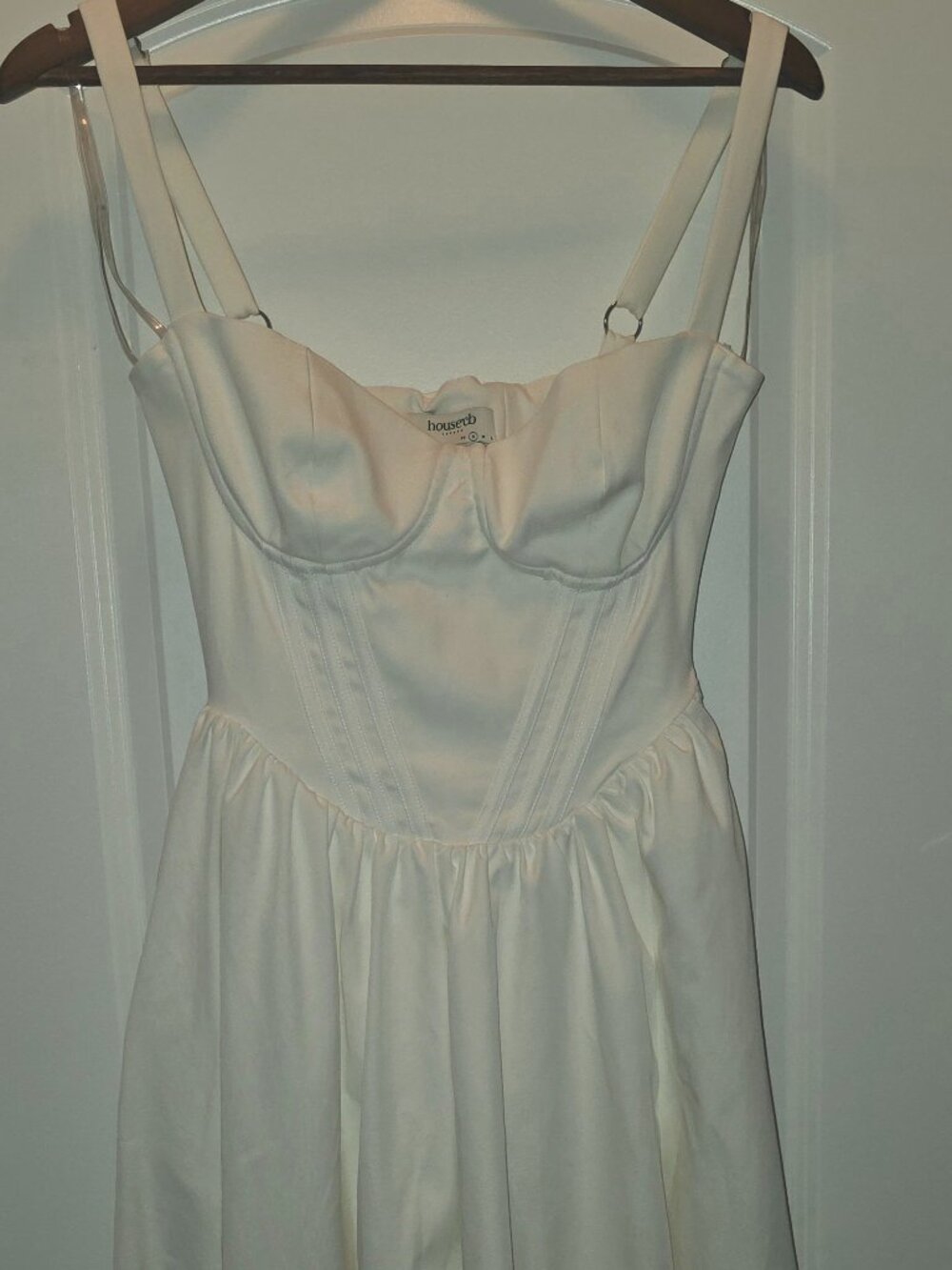 House of CB White Corset Dress